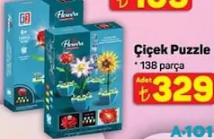 ÇİÇEK PUZZLE 138 PARÇA